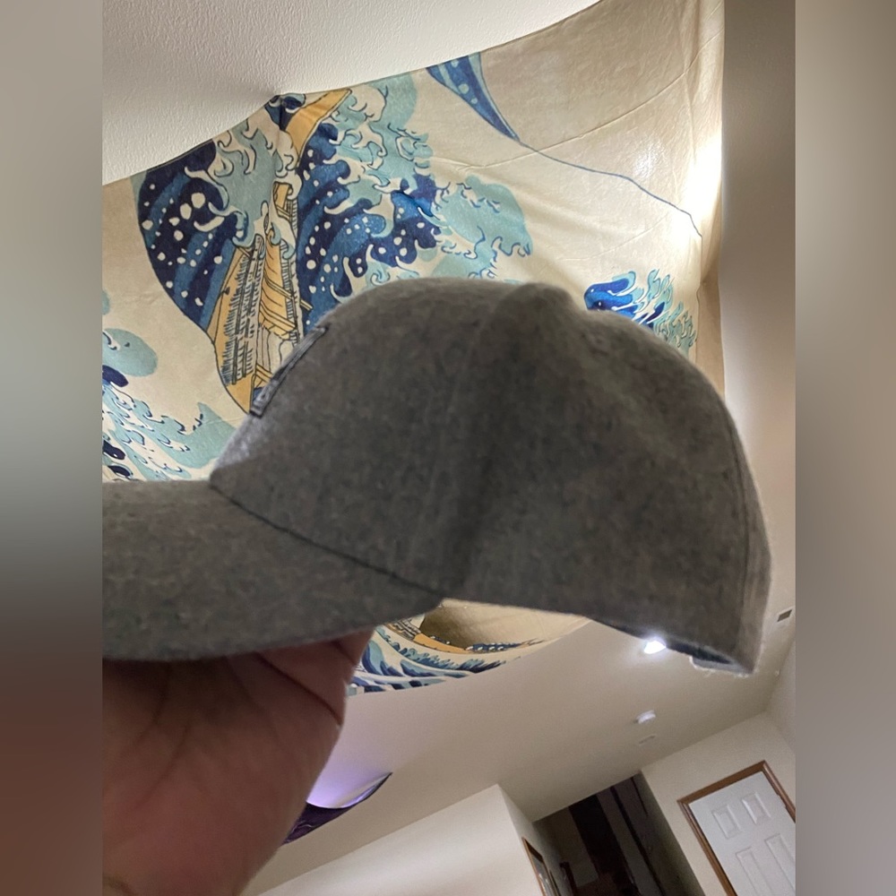 Wool Baseball Cap Adjustable Snapback - image 2